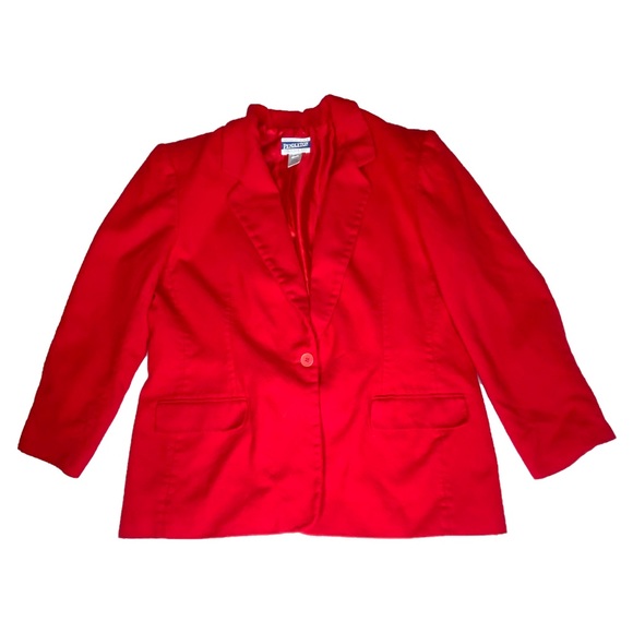 Pendleton Jackets & Blazers - Retro 90s Pendleton 100% Red Suit EUC
